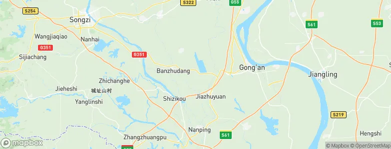 Maojiagang, China Map