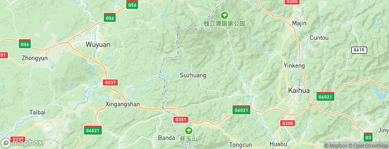 Maotan, China Map