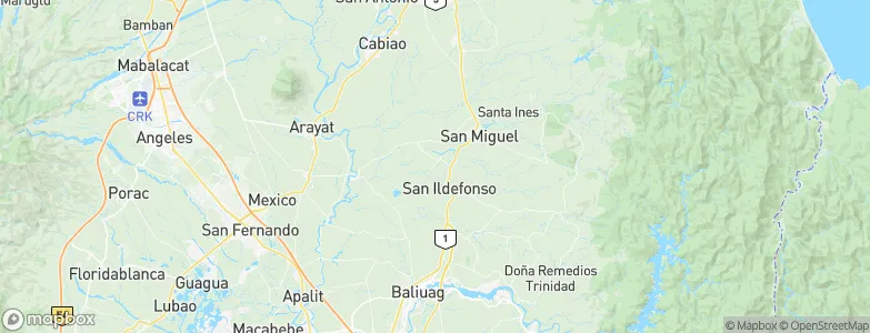 Mapaniqui, Philippines Map