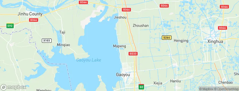 Mapeng, China Map