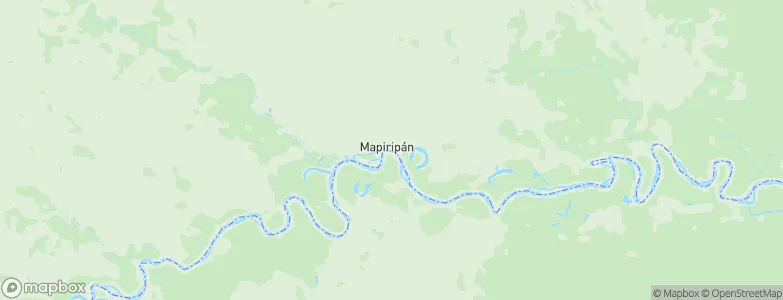 Mapiripán, Colombia Map