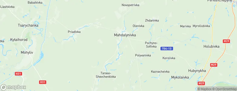 Mar’yevka, Ukraine Map