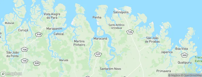Maracanã, Brazil Map