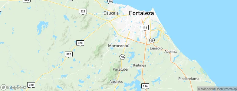 Maracanaú, Brazil Map