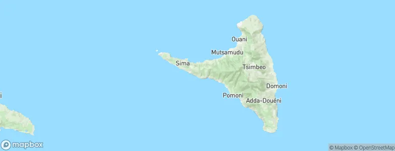 Maraharé, Comoros Map