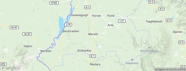 Maralik, Armenia Map