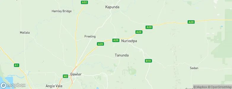 Marananga, Australia Map