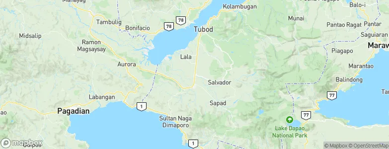 Maranding, Philippines Map
