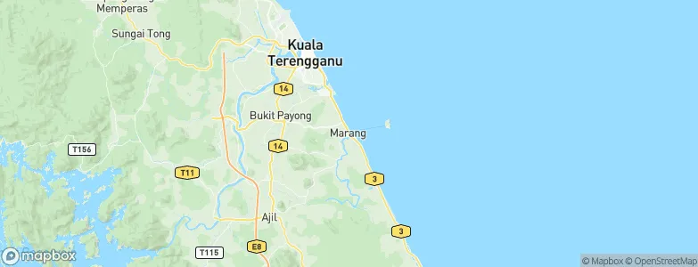 Marang, Malaysia Map