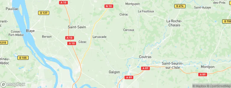 Maransin, France Map