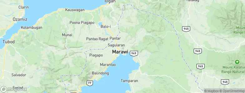 Marawi, Philippines Map