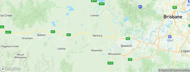 Marburg, Australia Map