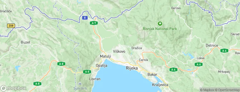 Marčelji, Croatia Map