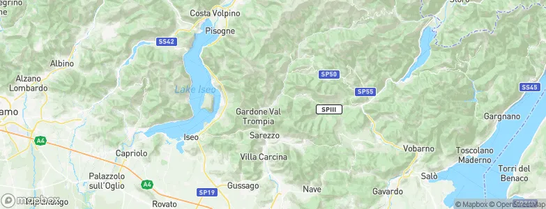 Marcheno, Italy Map