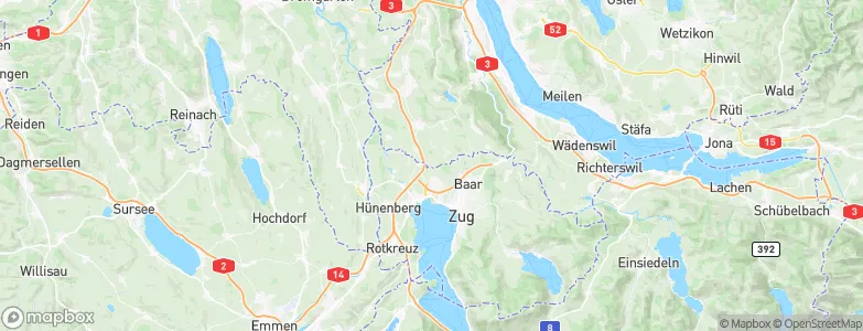 Marchstein, Switzerland Map