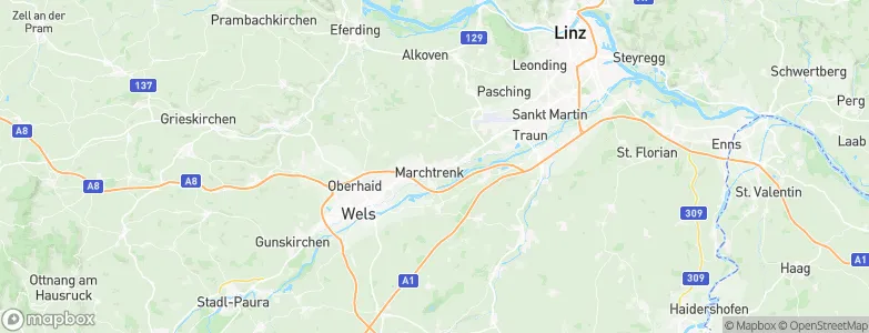 Marchtrenk, Austria Map