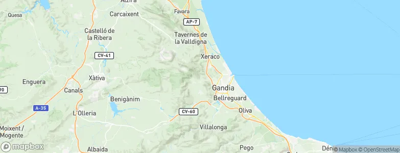 Marchuquera, Spain Map