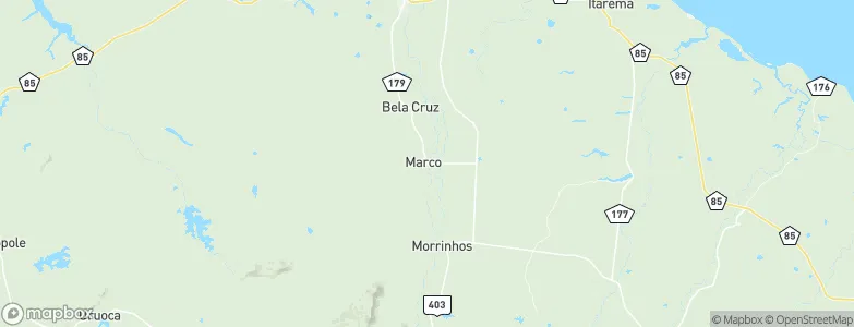 Marco, Brazil Map