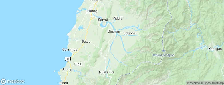 Marcos, Philippines Map