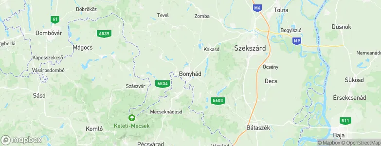 Marczpuszta, Hungary Map