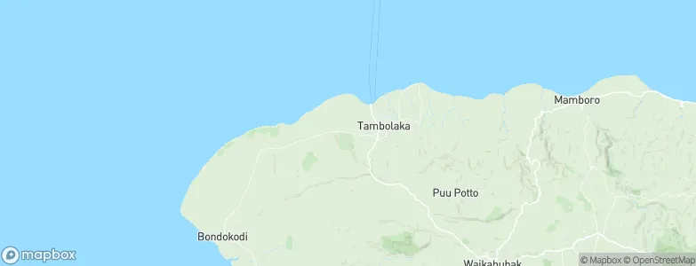 Maredakamau, Indonesia Map