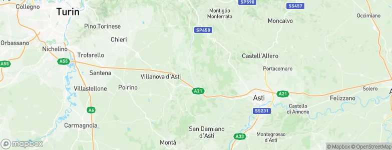 Maretto, Italy Map