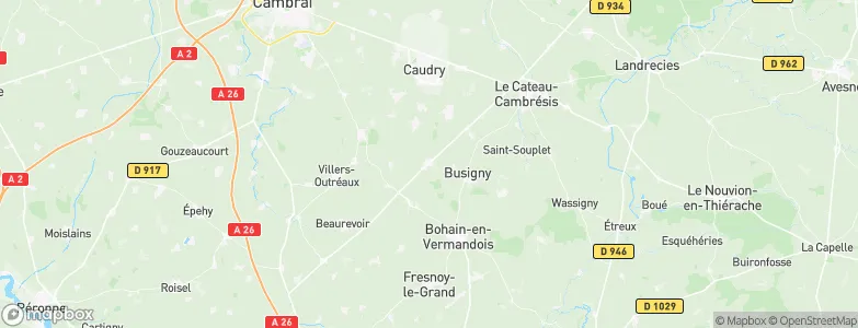 Maretz, France Map