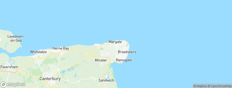 Margate, United Kingdom Map