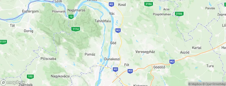 Margitmajor, Hungary Map