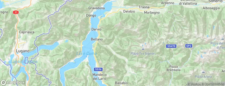 Margno, Italy Map