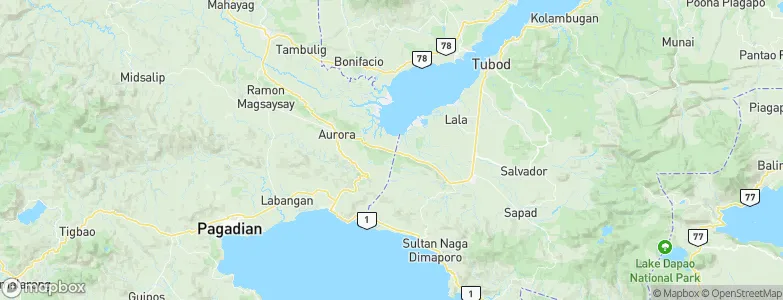 Margos, Philippines Map