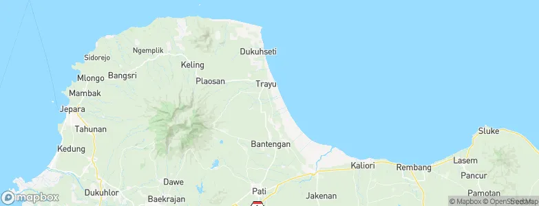 Margotuhu Kidul, Indonesia Map