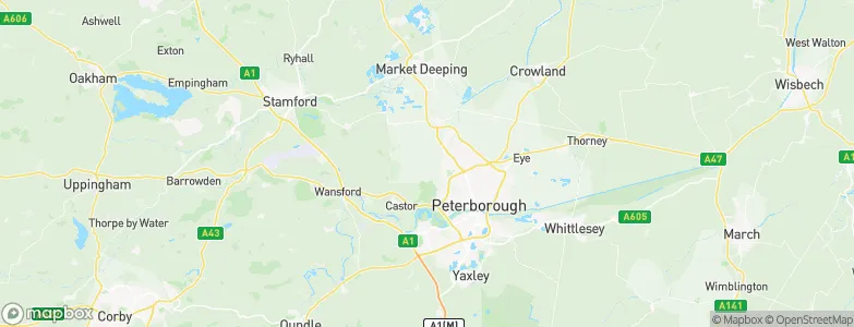 Marholm, United Kingdom Map