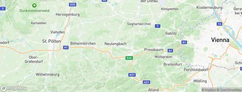 Maria-Anzbach, Austria Map