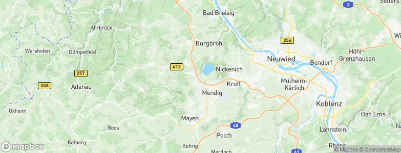 Maria Laach, Germany Map