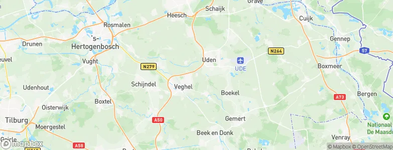 Mariaheide, Netherlands Map