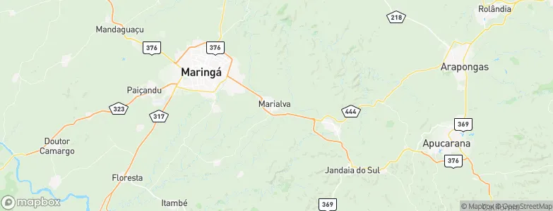 Marialva, Brazil Map
