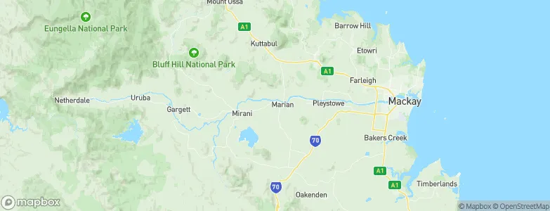 Marian, Australia Map
