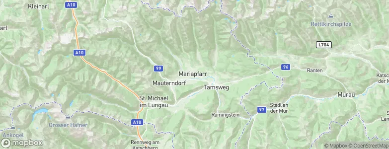 Mariapfarr, Austria Map