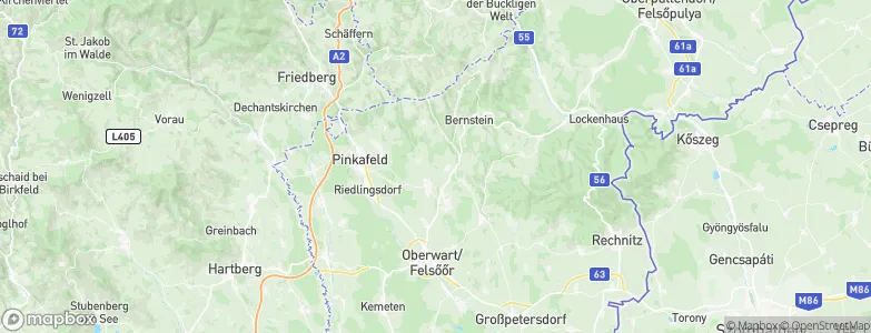 Mariasdorf, Austria Map