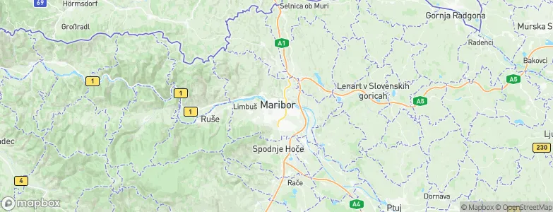 Maribor, Slovenia Map