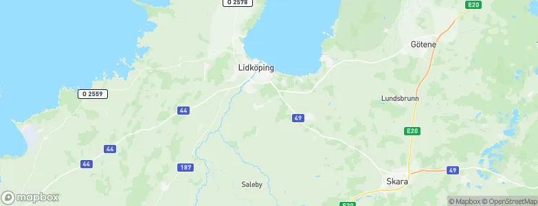 Mariedal, Sweden Map