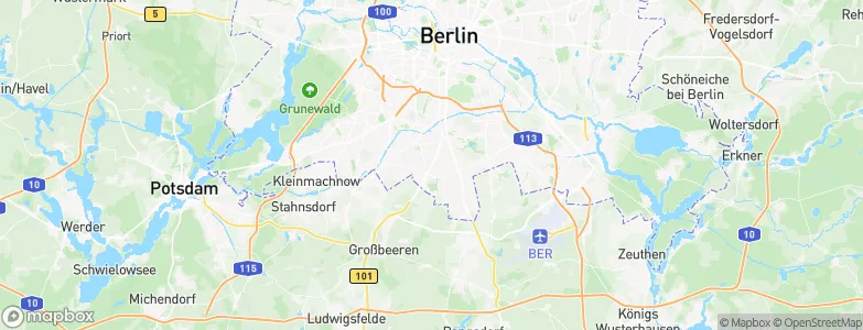 Marienfelde, Germany Map