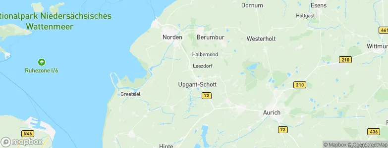 Marienhafe, Germany Map