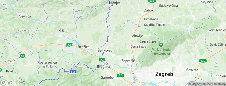 Marija Gorica, Croatia Map