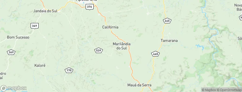 Marilândia do Sul, Brazil Map