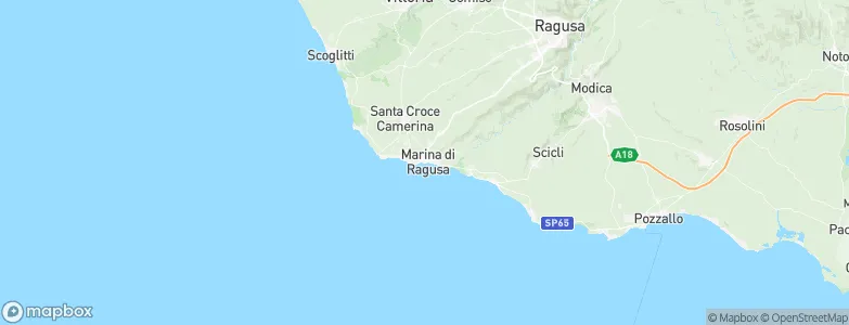 Marina di Ragusa, Italy Map