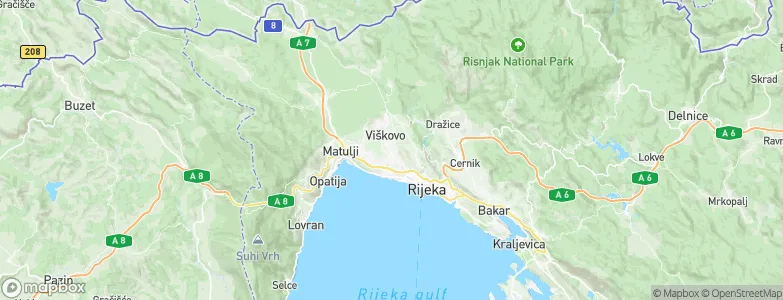 Marinići, Croatia Map