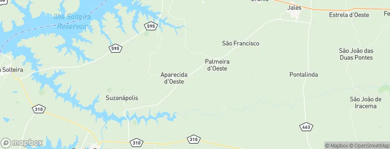 Marinópolis, Brazil Map