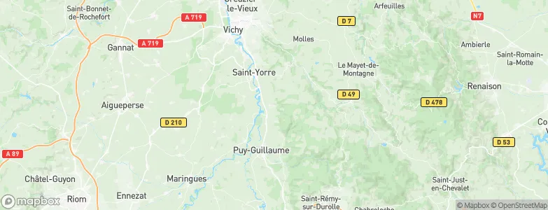 Mariol, France Map